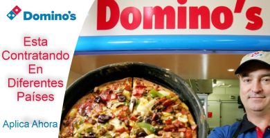dominos pizza ofrece trabajo