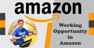 Working opportunity in Amazon